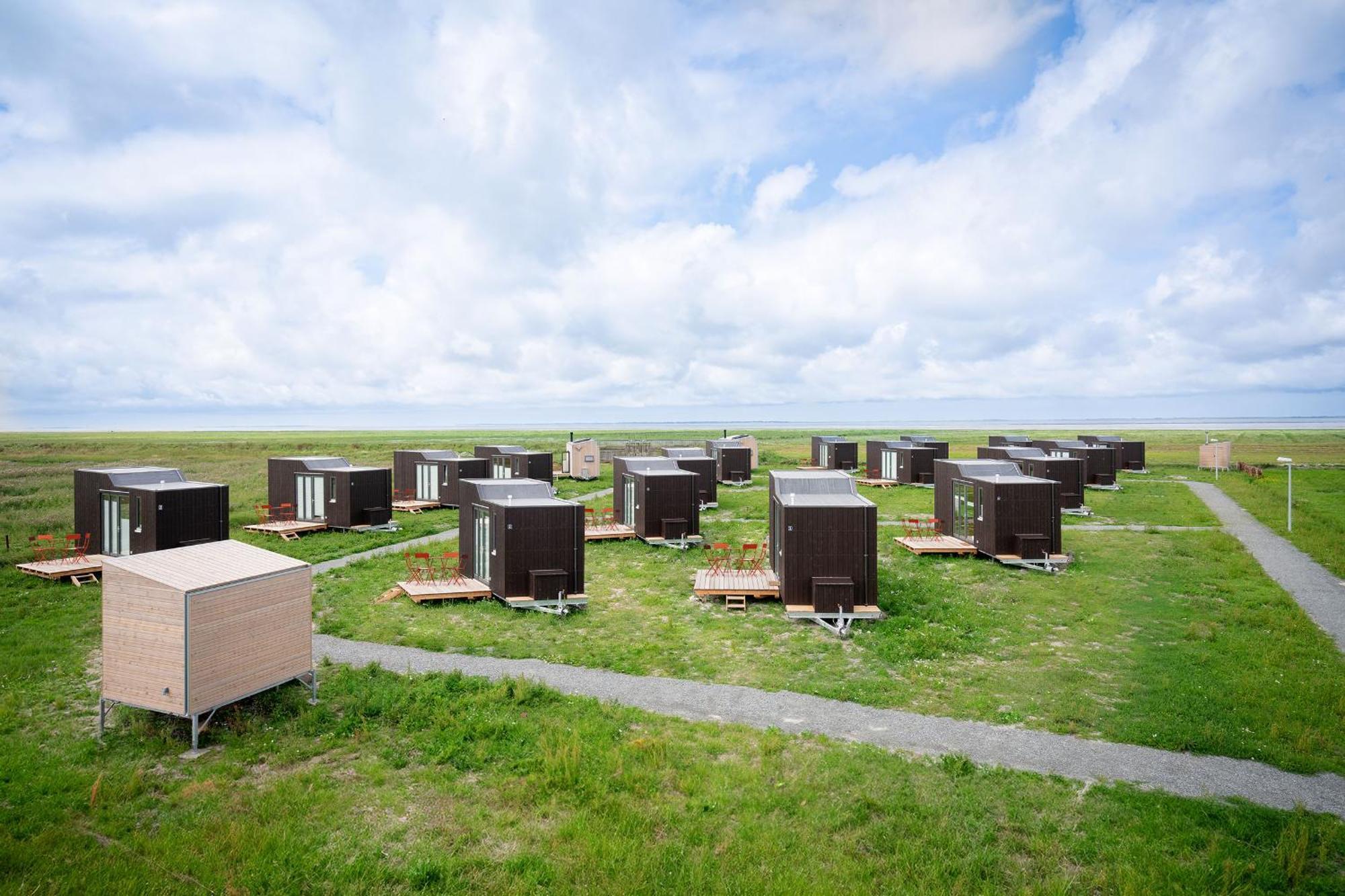 Tiny House Nature 16 Zur Meerseite - Green Tiny Village Harlesiel Carolinensiel Exteriér fotografie