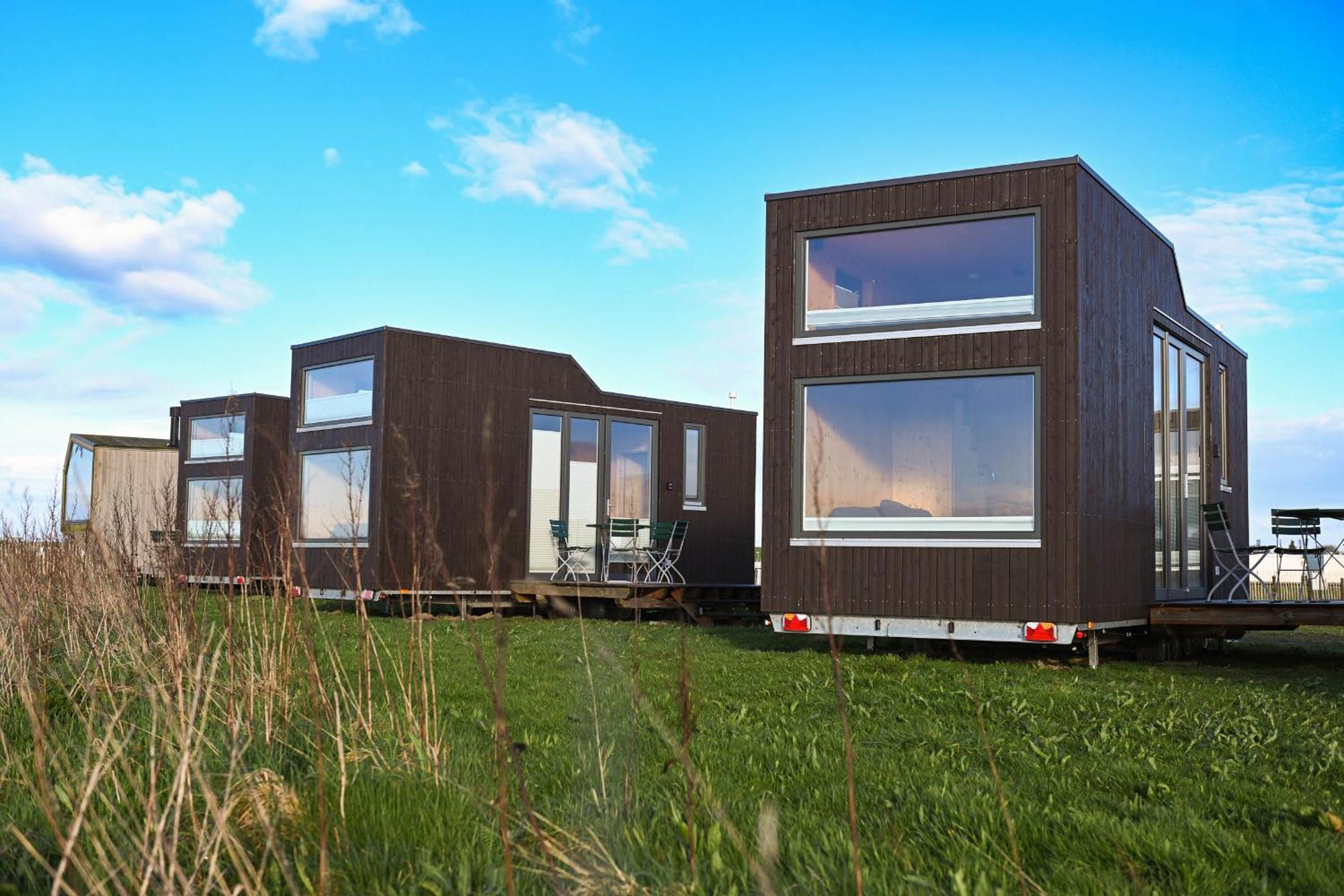 Tiny House Nature 16 Zur Meerseite - Green Tiny Village Harlesiel Carolinensiel Exteriér fotografie